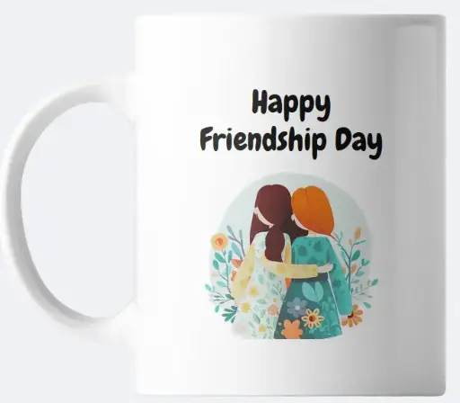 Custom Friendship Day Mug | Limited Offer: ₹160 E-City Pickup | WhatsApp now - 7625005474